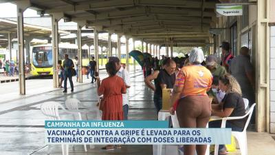 Prefeitura de São Luís promove vacinação contra gripe em Terminais de Integração