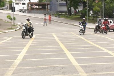 Mais de 210 acidentes foram registrados com motociclistas nas avenidas da capital