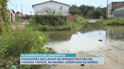 Moradores reclamam de infraestrutura na Vila Rosinha, em Raposa