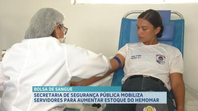 SSP-MA mobiliza servidores para reforçar estoque de sangue do Hemomar
