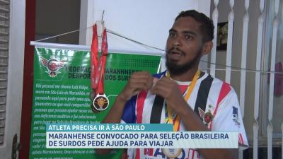 Futebol: maranhense convocado para Seleção Brasileira de Surdos faz apelo para custos de viagem
