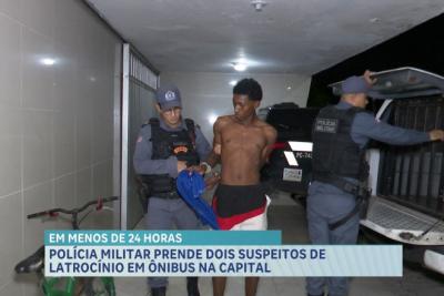Presos suspeitos de envolvimento em morte durante assalto a ônibus em São Luís