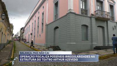 CREA-MA fiscaliza estrutura do Teatro Artur Azevedo, em São Luís