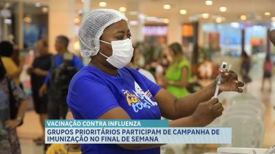 Governo realiza campanha contra influenza e promove multivacinação na capital