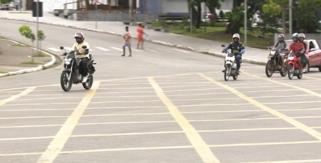 Mais de 210 acidentes foram registrados com motociclistas nas avenidas da capital