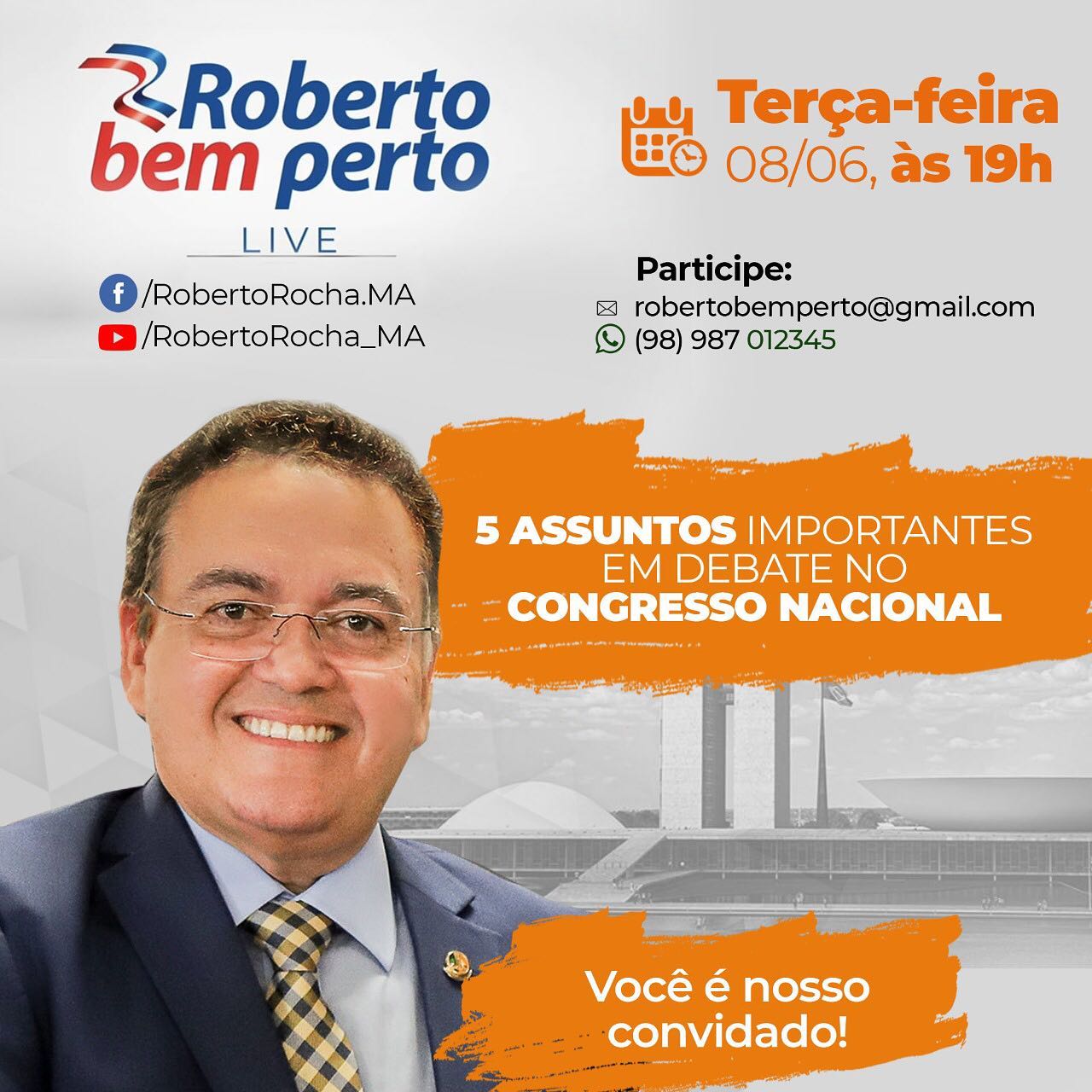 Live Roberto Rocha