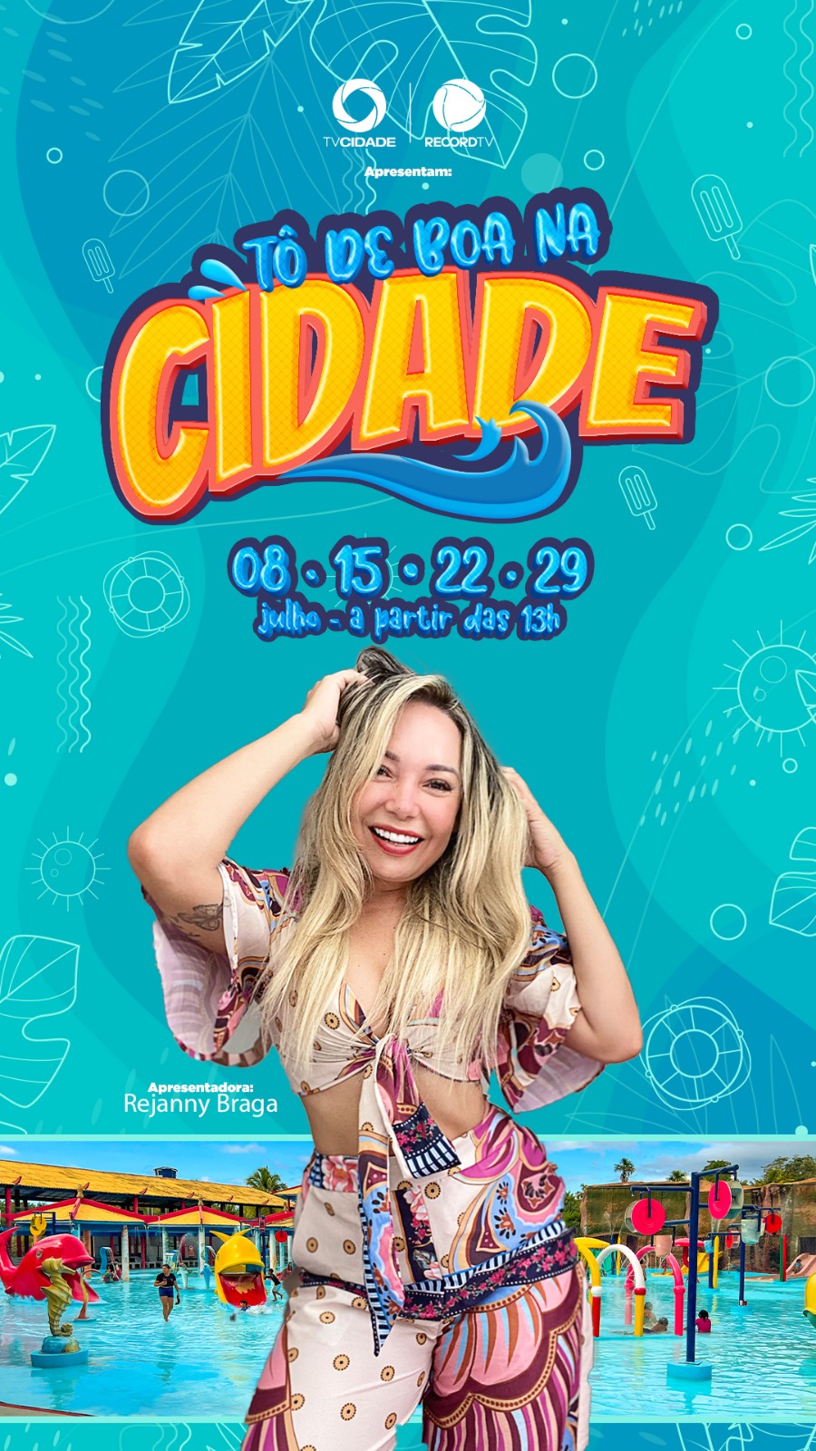 TV Cidade terá programação especial no mês de férias com “Tô de Boa na Cidade”