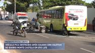 Homem fica ferido em acidente de trânsito no Monte Castelo