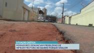 Moradores reclamam de infraestrutura no Parque Shalom, em São Luís