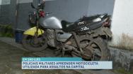 PM apreende motocicleta usada em roubos na Cidade Olímpica