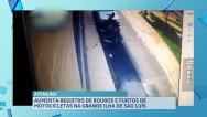 Câmeras flagram furto de motocicleta na Cohab, em São Luís