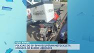 PM recupera moto roubada no Jardim Eldorado, em São Luís