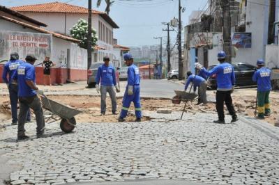 São Luís: obras de infraestrutura na Rua Celso Magalhães e Avenida Silva Maia