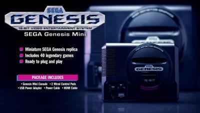 SEGA aposta na nostalgia e lança Genesis Mini