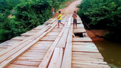 Projeto do senador Roberto Rocha substitui pontes de madeira 