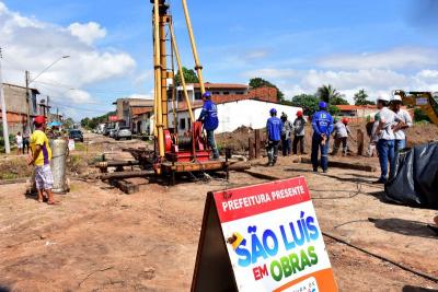 obras em rua