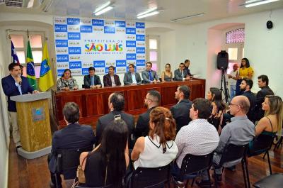 palestra em auditório 