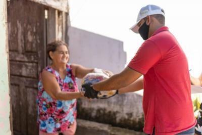 São Luís: prefeitura amplia entrega de cestas básicas às famílias de baixa renda