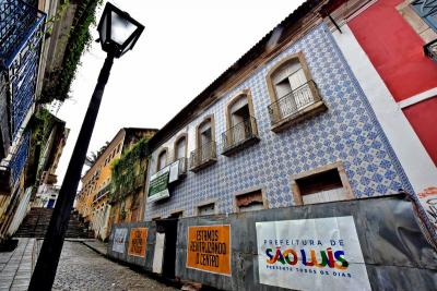 São Luís: continua reforma de casarões para habitação no Centro Histórico