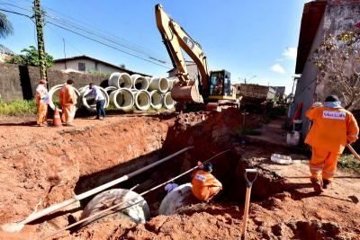 São Luís: programa amplia serviço de drenagem no Jd. São Cristóvão
