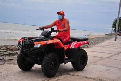 São Luís: ações em praias evitam aglomerações e acidentes