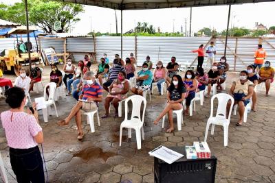 São Luís: reunião discute projetos da Fonte do Bispo com comerciantes