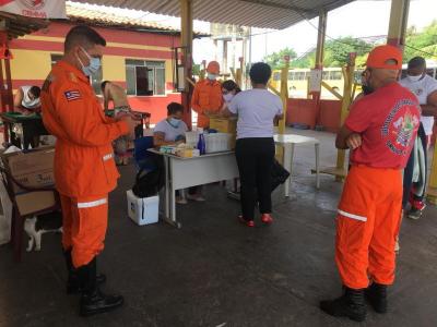 São Luís: agentes de segurança recebem vacinação contra sarampo e gripe