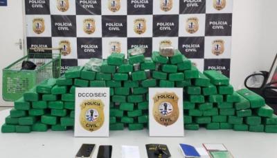 Polícia Civil apreende 100 kg de maconha em São Luís