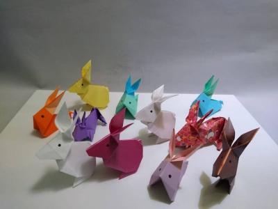 peças de origami