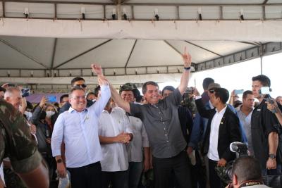 Após visita, Bolsonaro autoriza estudos para federalização da MA 006
