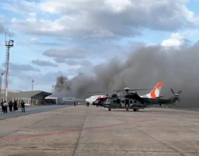Incêndio atinge parte do aeroporto de São Luís