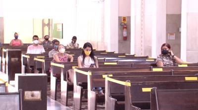 Igrejas reabrem com rotina alterada em São Luís