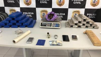 Polícia Civil apreende cerca de 35 kg de maconha em São Luís