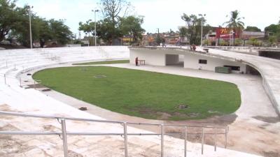 Prefeitura de São Luís vistoria obras no Parque do Bom Menino