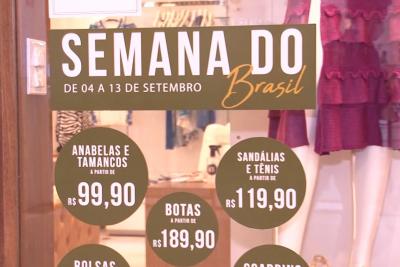 Semana do Brasil: consumidores aproveitam descontos em lojas