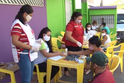 Cruz Vermelha realiza ação de medicina preventiva em SL