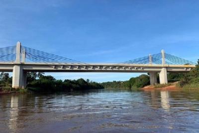 Bolsonaro inaugura ponte sobre o Rio Parnaíba, entre MA e PI