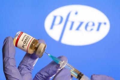 Vacina da Pfizer. 