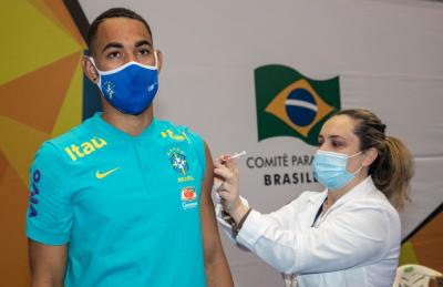 Seleção Olímpica: atletas são vacinados para os Jogos de Tóquio 2020