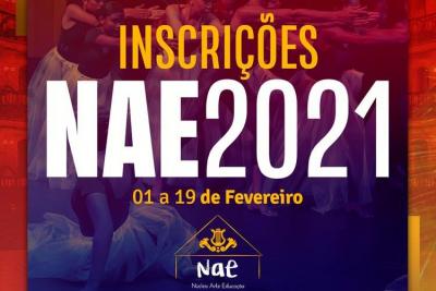 Núcleo de Arte e Educação (NAE) abrirá inscrições para turmas em 2021