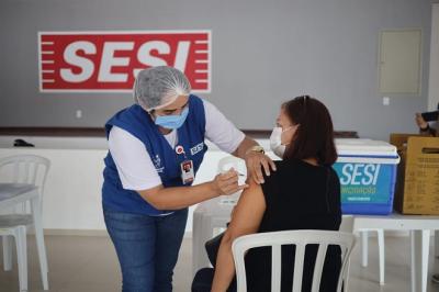 Covid-19: governo abre novo ponto de vacinação em parceria com o SESI