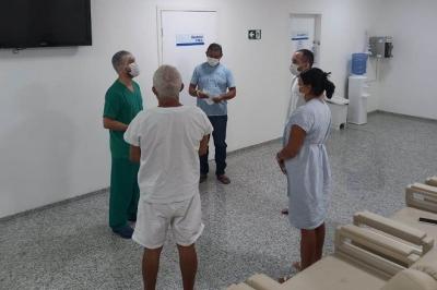 Covid-19: HCI ganha sala de pré-alta para orientar pacientes recuperados