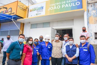 São Luís: Prefeitura reabre Centro de Saúde no João Paulo