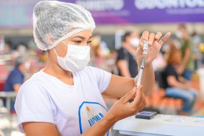 São Luís ultrapassa marca de meio milhão de pessoas totalmente imunizadas 