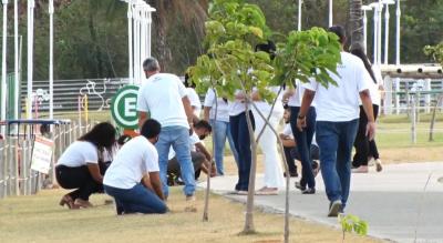 SEMA encerra Outubro Rosa com plantio de mudas em São Luís