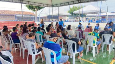 Projeto Saúde na Praça leva atendimento médico a Santa Inês