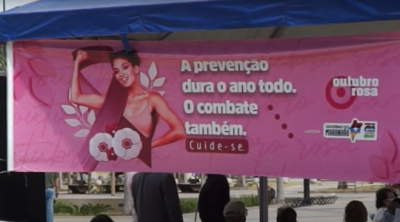 CAPS AD realiza ação em alusão ao Outubro Rosa