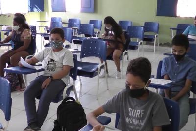 Santa Inês: estudantes da rede pública reiniciam aulas presenciais