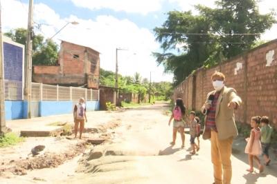 Moradores da Zona rural de São Luís reclamam de obra inacabada