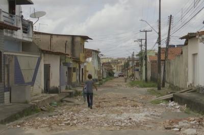 Rua localizada em São José de Ribamar estar em situação precária